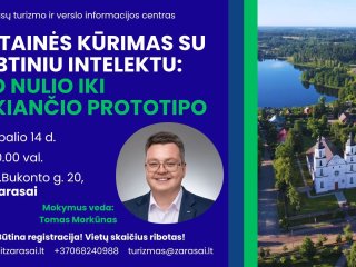 Mokymai – svetainės kūrimas su dirbtiniu intelektu: nuo nulio iki veikiančio prototipo